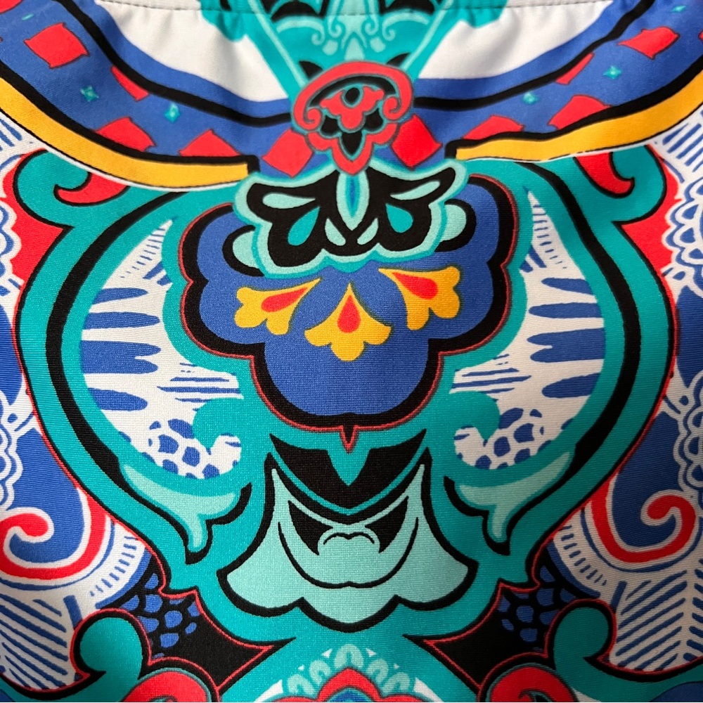 Colorful Moroccan Patterned Bikini Bottom - Picture 5 of 9